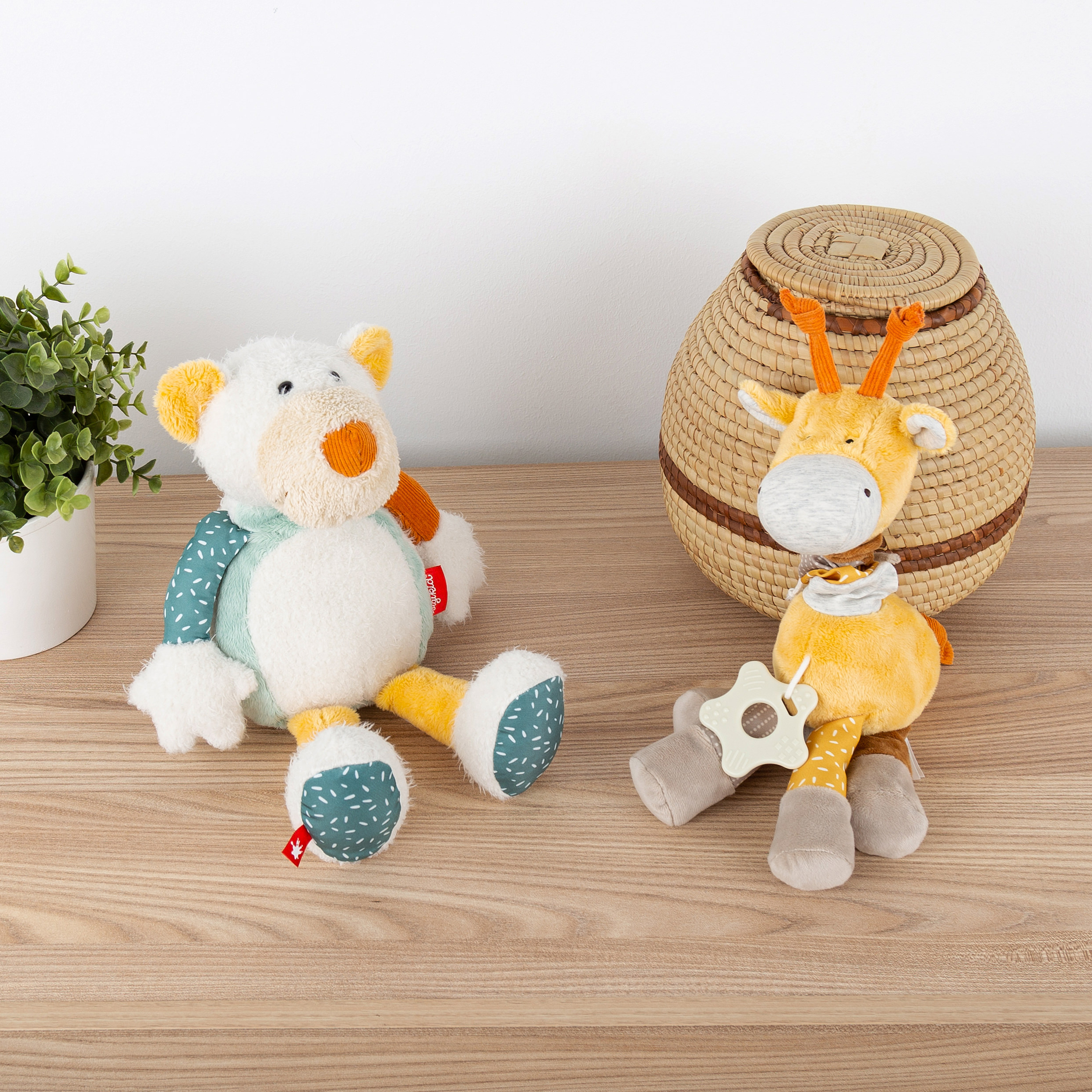 Kuscheltier Eisbär, Patchwork Sweety