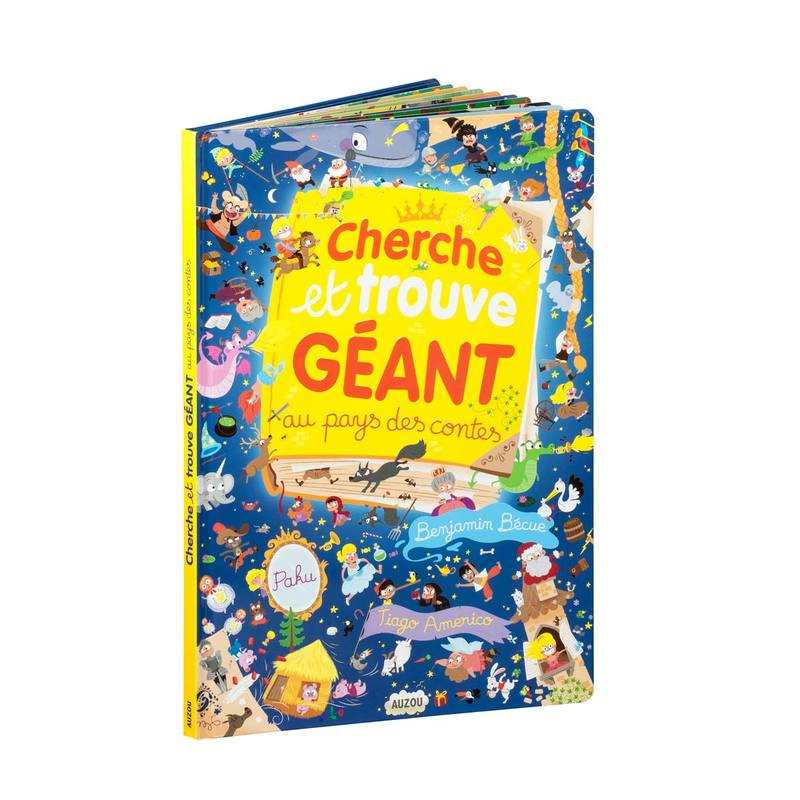 Livre Cherche et trouve géant au pays de contes - Auzou