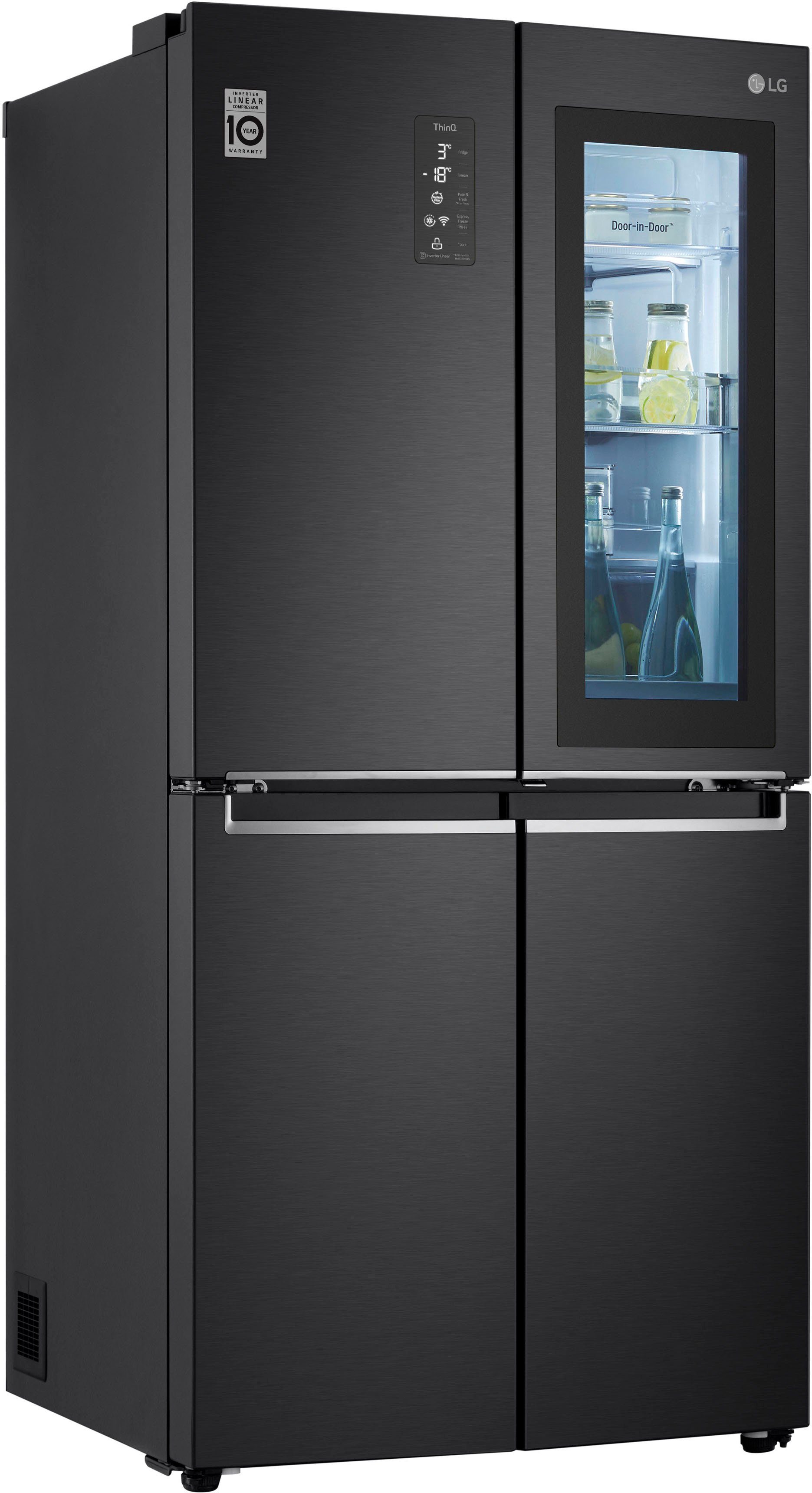LG Multi Door GMQ844MC5E, 178,7 cm hoch, 83,5 cm breit, InstaView™
