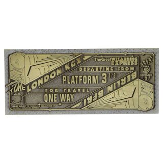 Fantastic Beasts The Great Wizarding Express Limited Edition Train Ticket