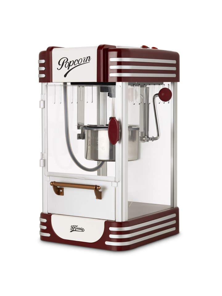 HKoenig Popcorn Machine POP330 Weiss und Rot günstig kaufen onesize