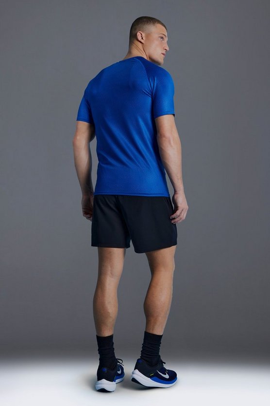Man Active Shorts mit Print