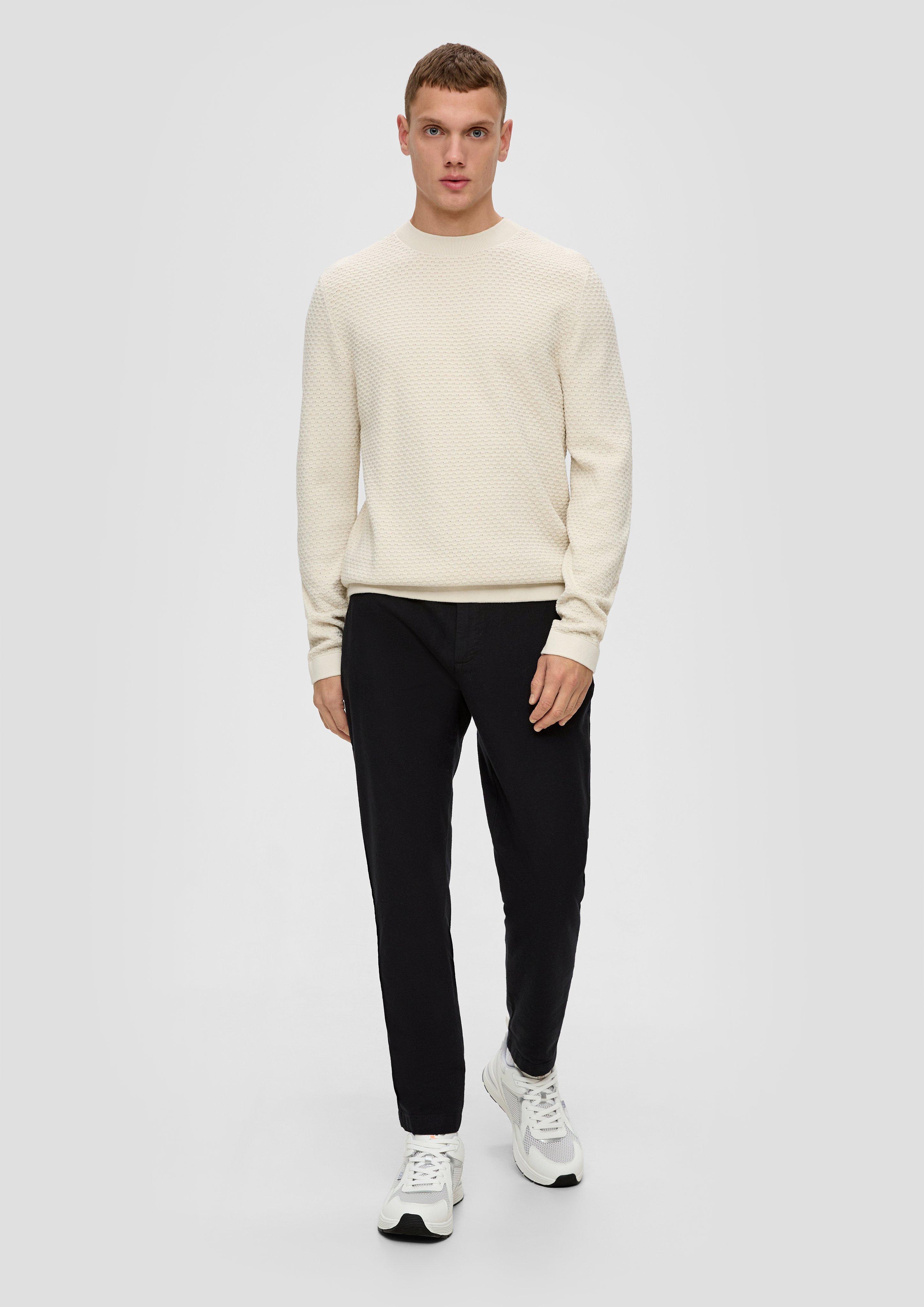 Jogger: Twill-Hose im Regular Fit  2138582-9999