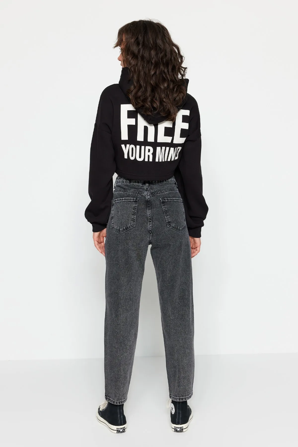 Trendyol Modest  Jeans - Schwarz - Straight