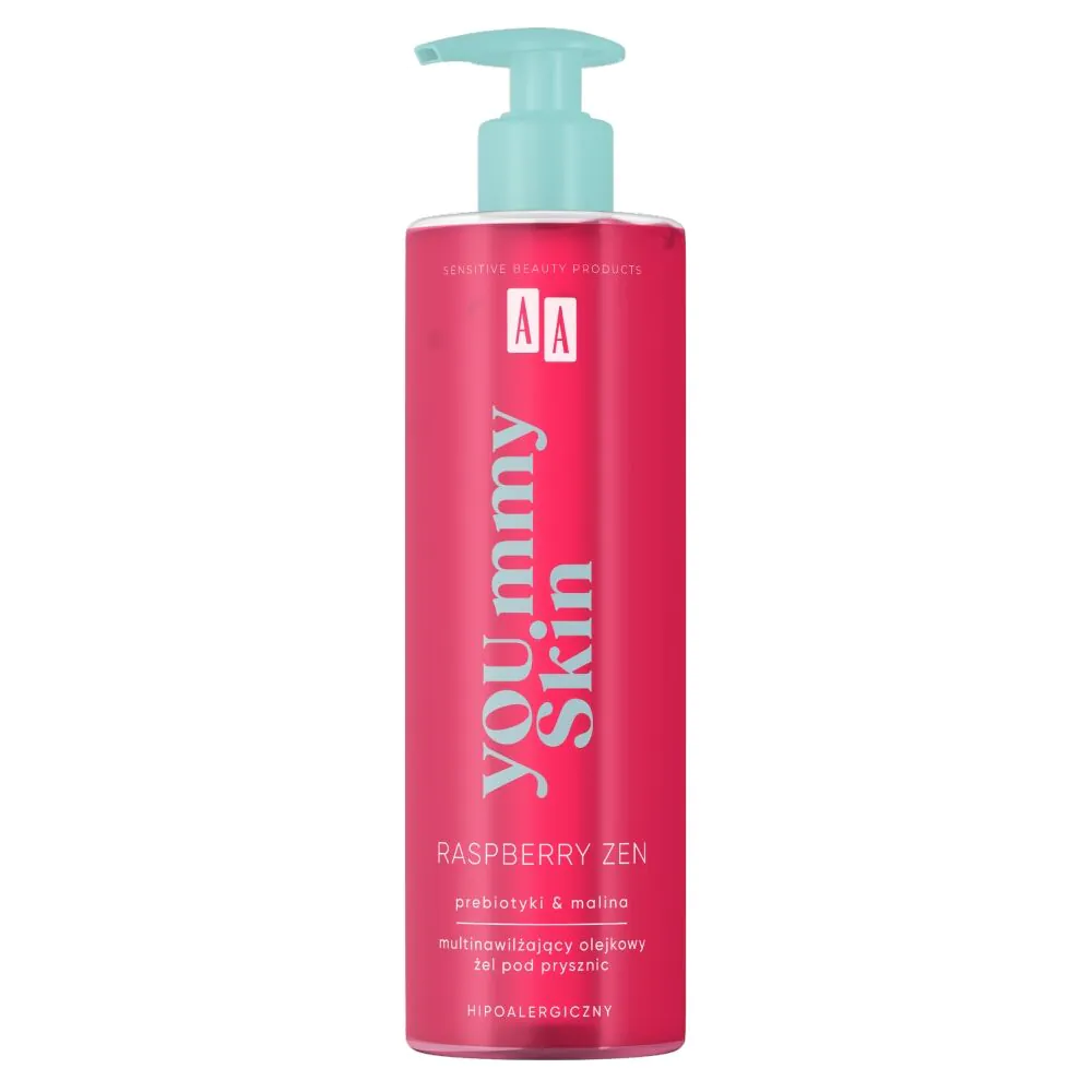 AA Yoummy Skin hidratantni gel za tuširanje s uljem, Malina Zen