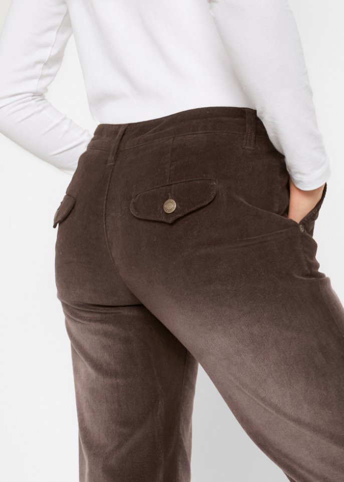 Stretch-Cordhose, Wide