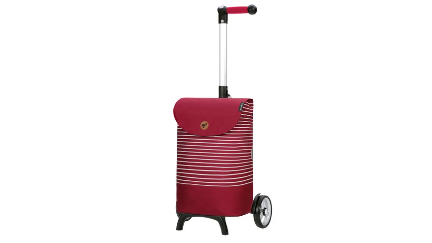 Andersen Unus Shopper Fun Einkaufstrolley Tilde rot