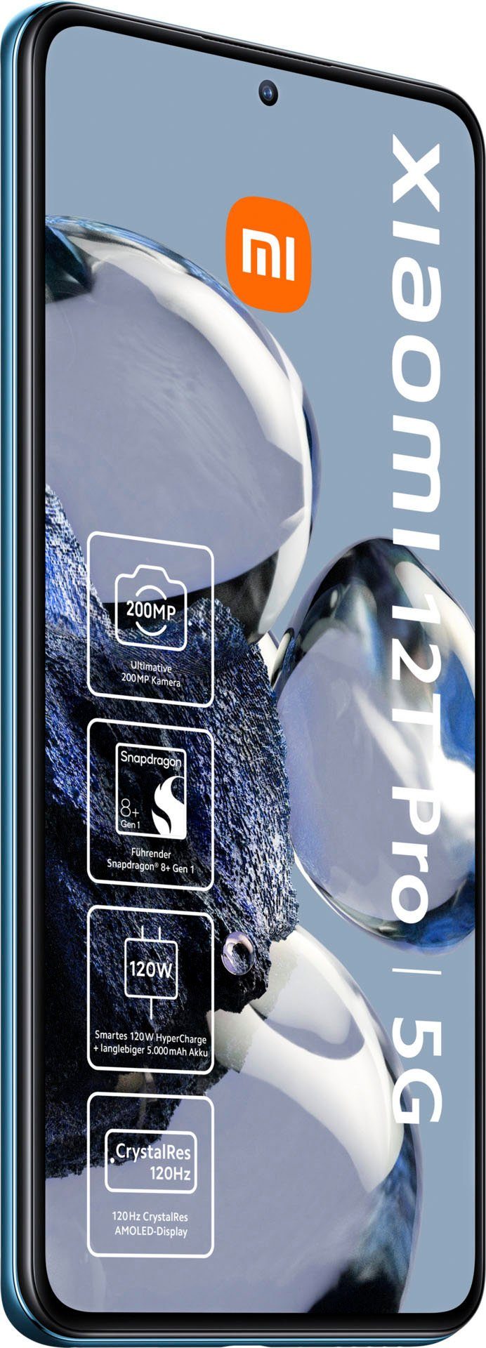 Xiaomi 12T Pro 8GB+256GB Smartphone (16,9 cm/6,67 Zoll, 256 GB Speicherplatz, 200 MP Kamera)