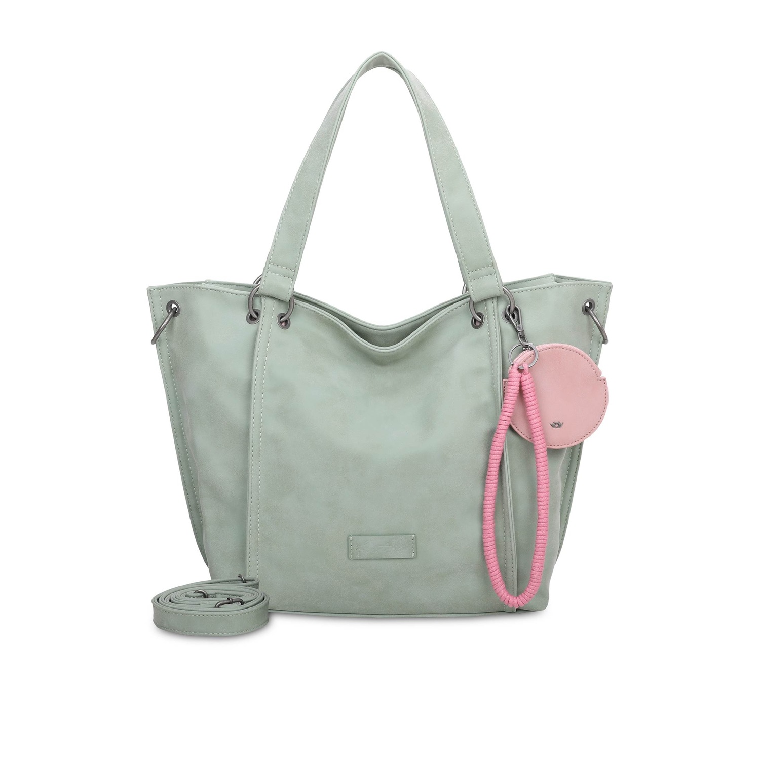 Shopper Fritzi02N mit abnehmbarer Schlüsselschlange und Taschenanhänger