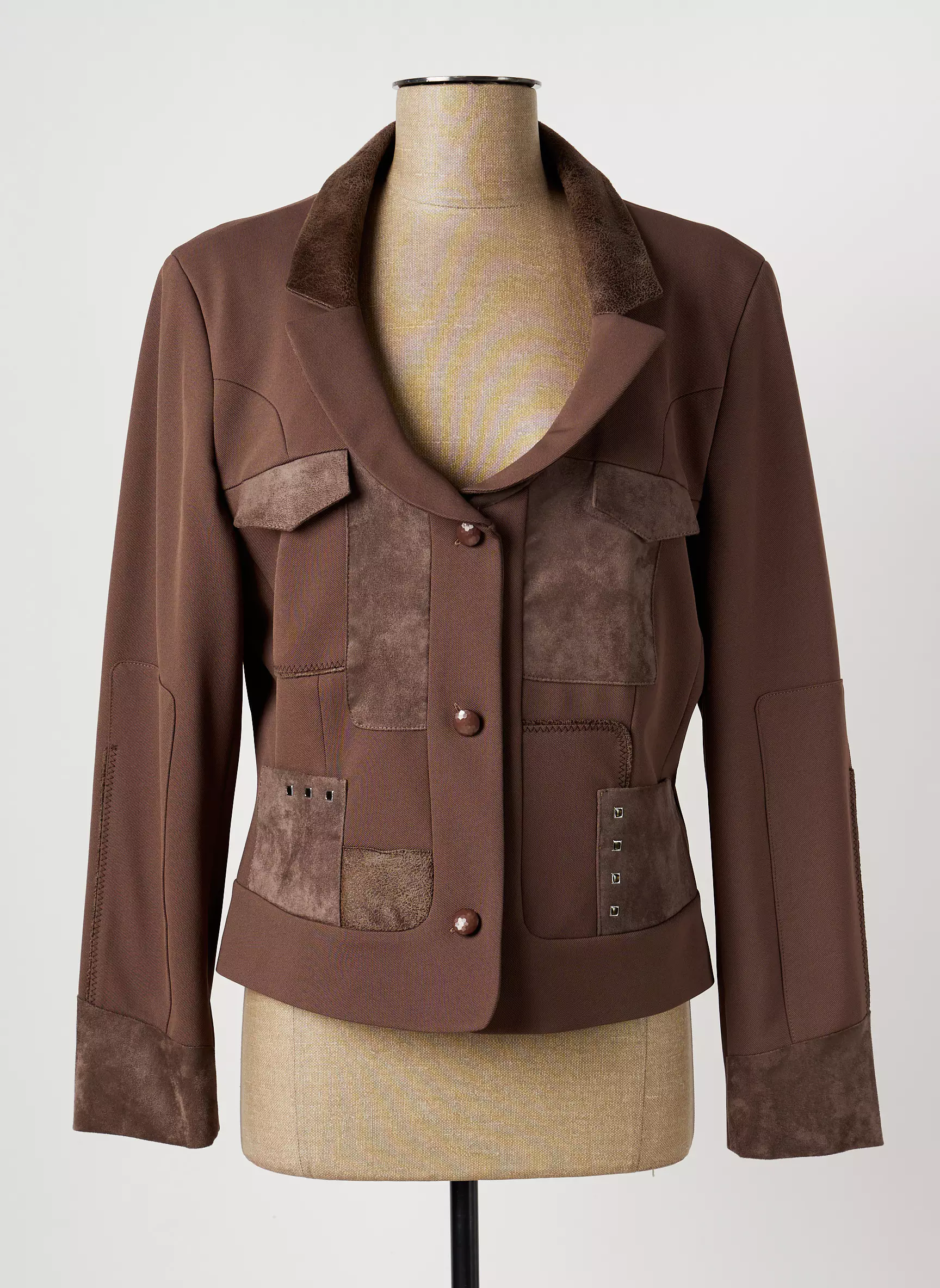 Christine Laure Vestecasual Femme couleur marron