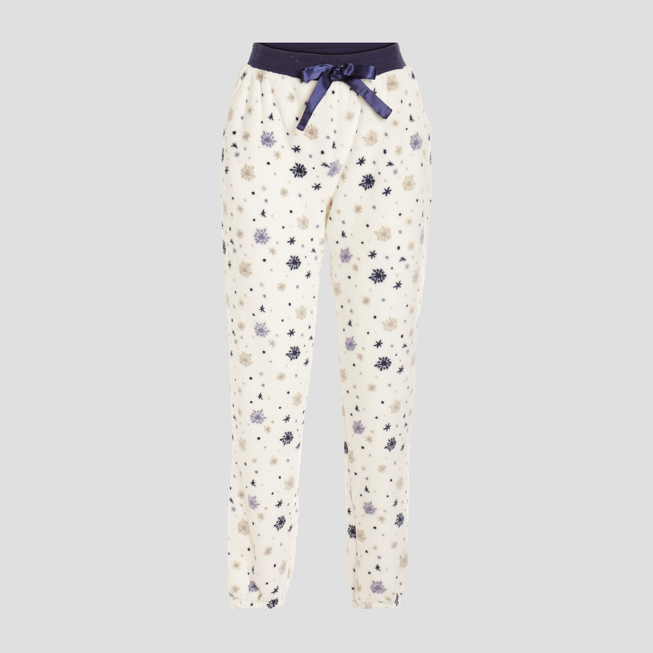 Pantalon de pyjama ecru femme | La Halle