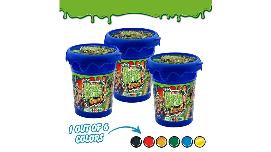 CRAZE - MAGIC SLIME - Surprise Dino 110 ml
