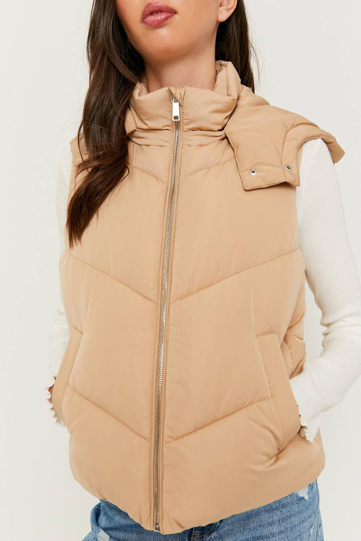 Tally Weijl Doudounes Femme couleur beige