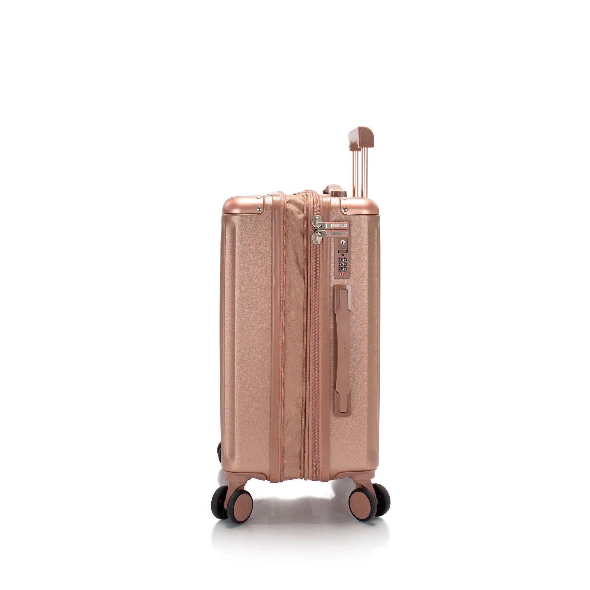 Heys Handgepäck-Trolley Luxe - 4-Rollen-Kabinentrolley S 53 cm erw., 4 Rollen Rollen