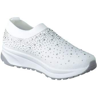 NONAMES Slip On Sneaker in weiß