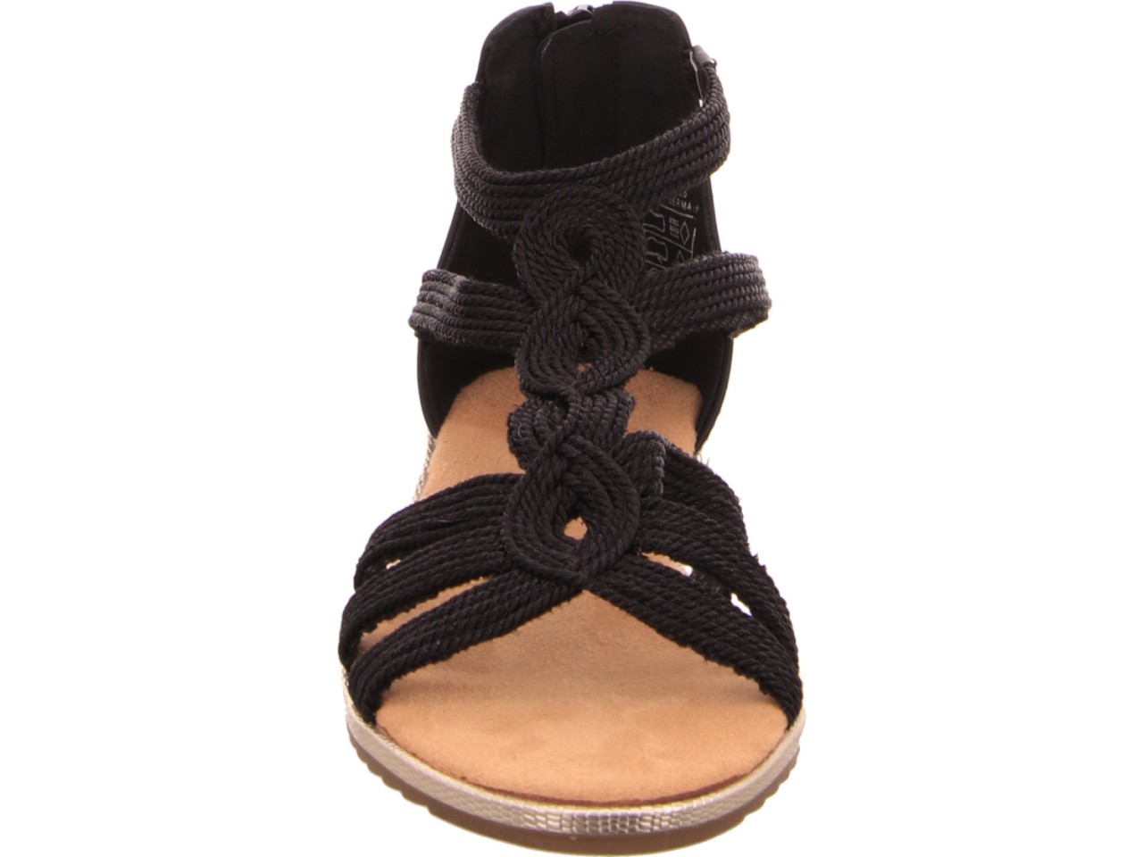 JANE KLAIN Klassische Sandalen schwarz
