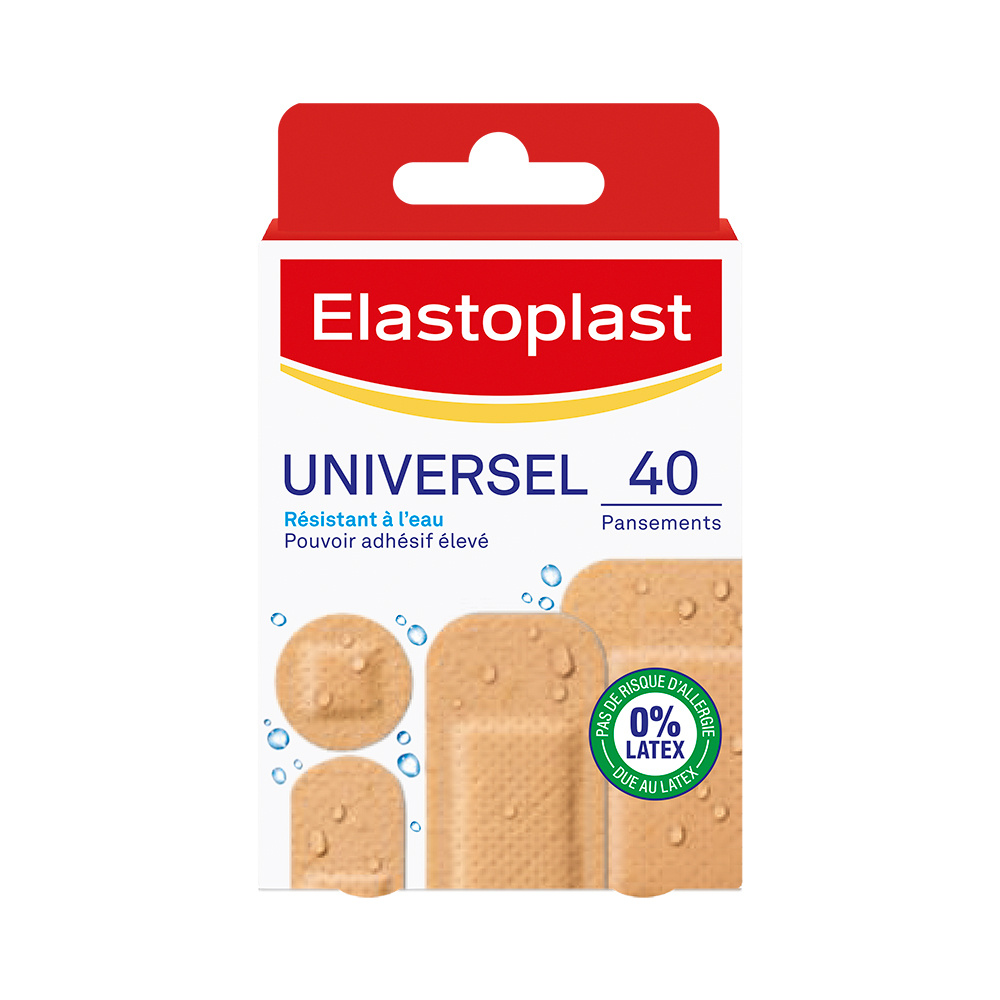 elastoplast Elastoplast Pansements Universel 40 pansements Pansements