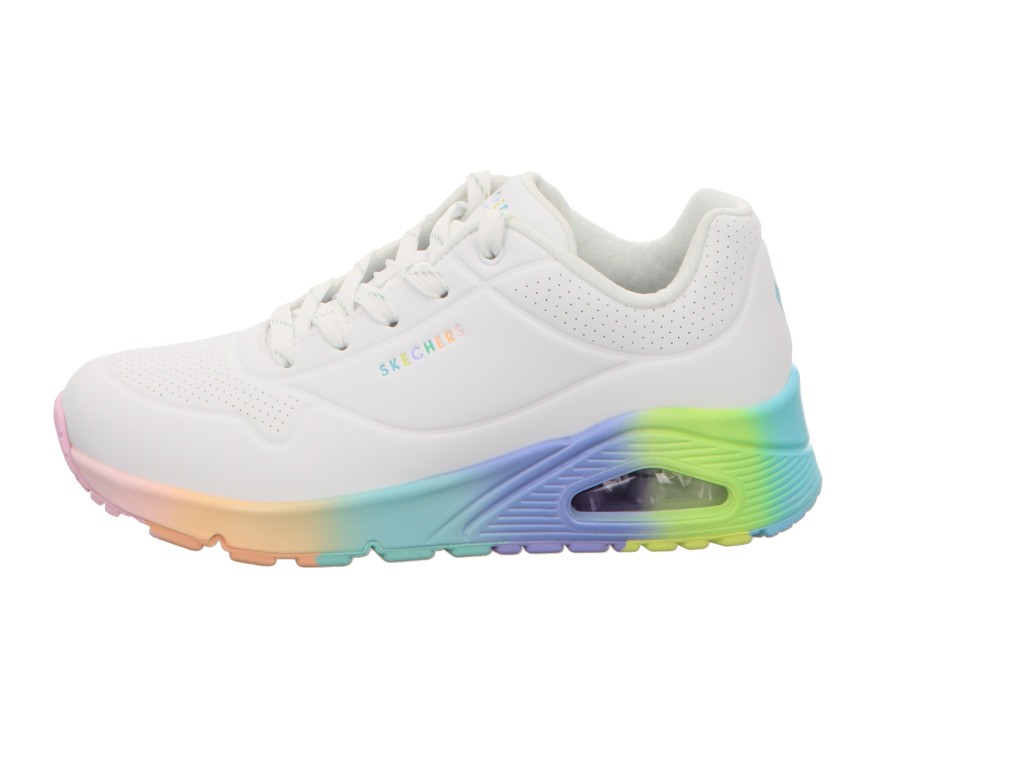 SKECHERS Freizeit Schnürer weiss