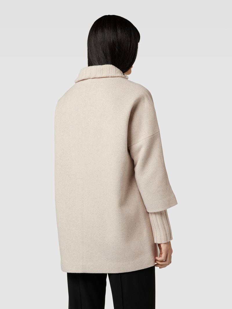Jacke mit Turtleneck in offwhite