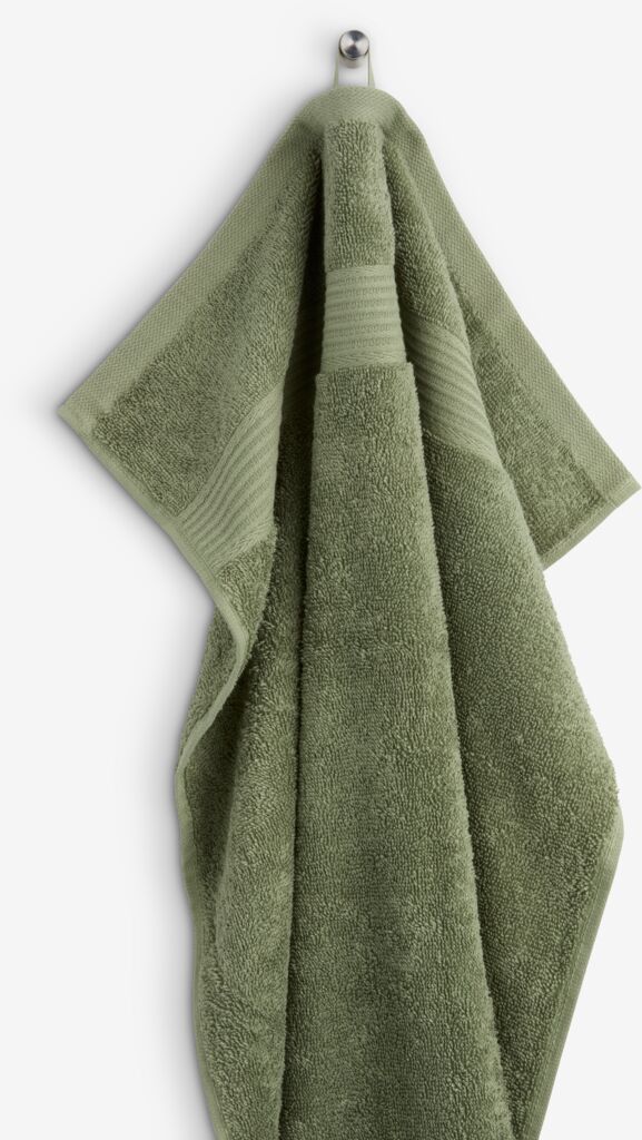 KARLSTAD toalha KARLSTAD dourada 50x100cm verde