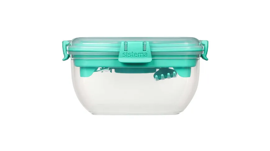 sistema Lunchbox SALATBOX TO GO 1,1l Achtung: diesen Artikel gibt es in verschiedenen farblichen Ausführungen. Sie erhalten nur 1 Artikel (zufällige Auswahl im Lager). Eine Vorauswahl ist leider nicht möglich.