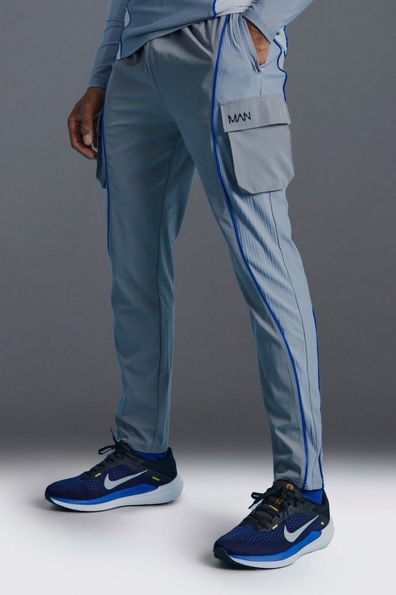 Man Active Colorblock Cargo-Jogginghose