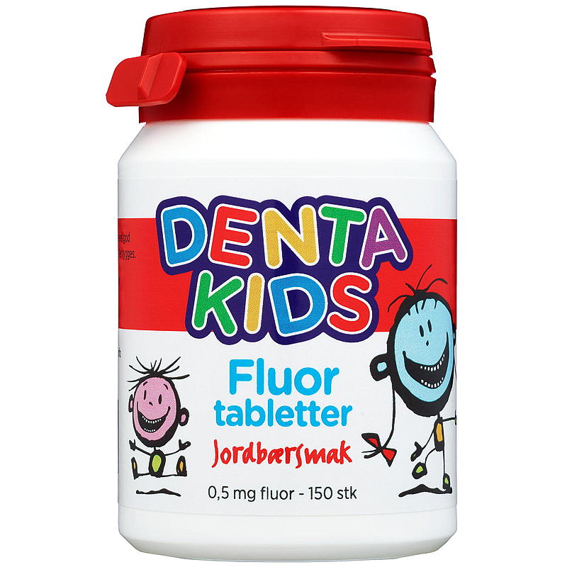 Fluortabletter Dentakids 150 stk