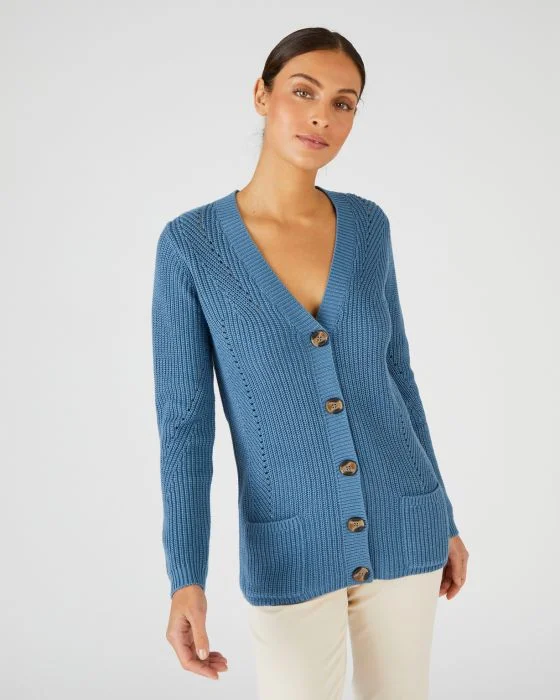 Gilet maille perlée
