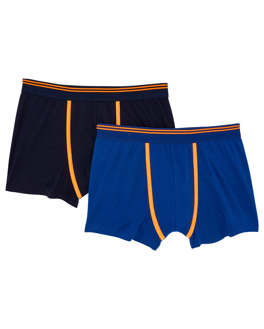 Retro Boxershorts Kontrastnähte