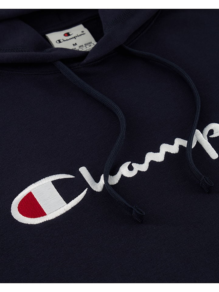 Champion Hoodie in Dunkelblau günstig kaufen
