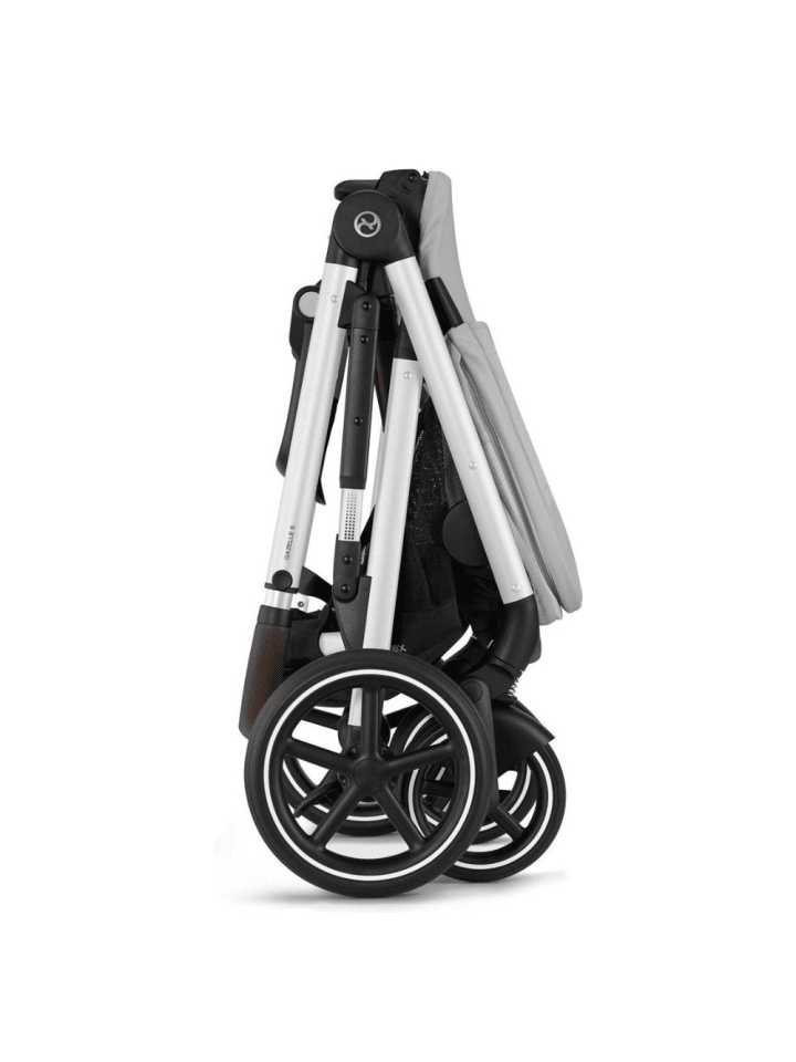 Cybex Cybex Gazelle S Kinderwagen - Farbe: Stone Grey / Gestell Silver günstig kaufen onesize
