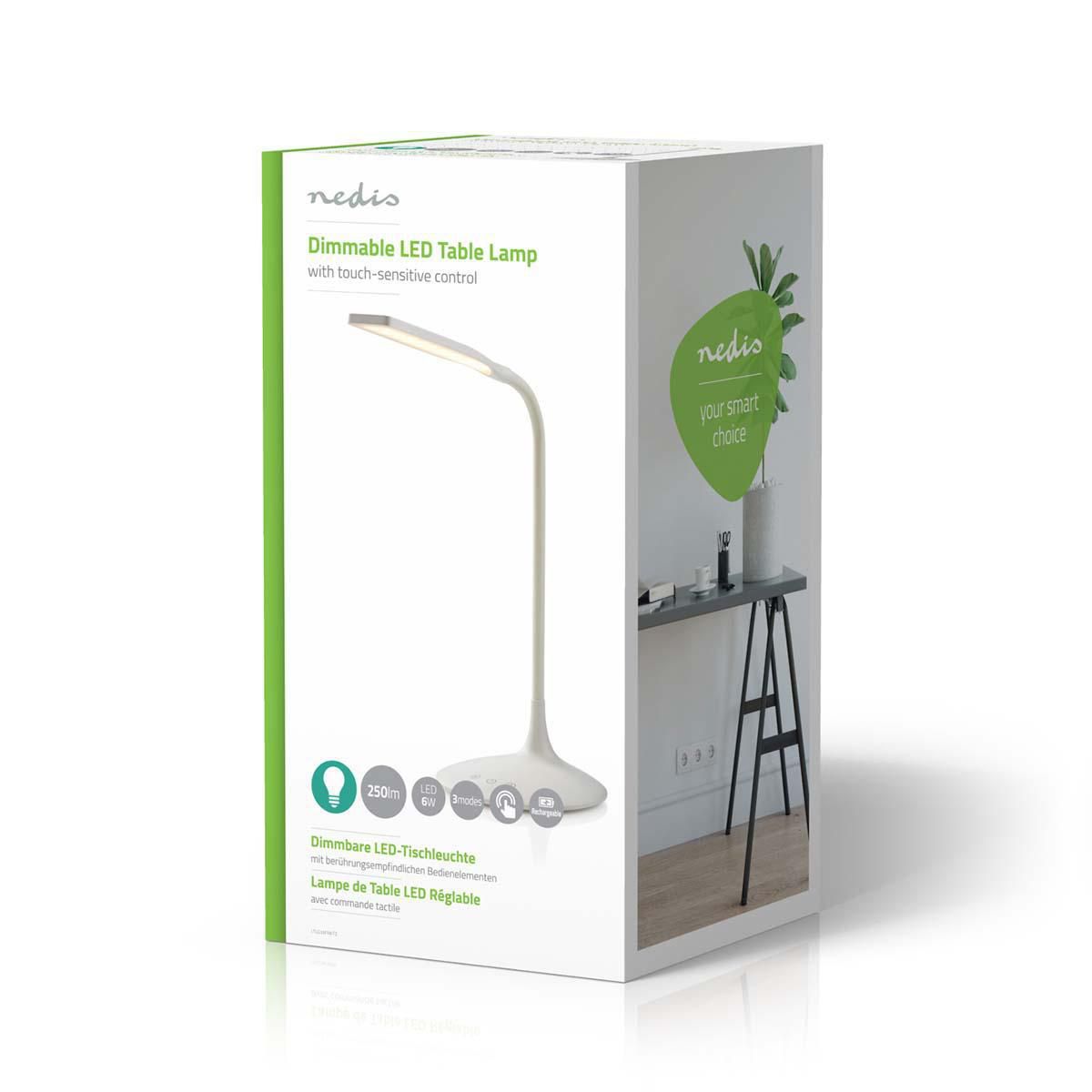 Nedis LTLG3M1WT2 LED-Schreibtischlampe