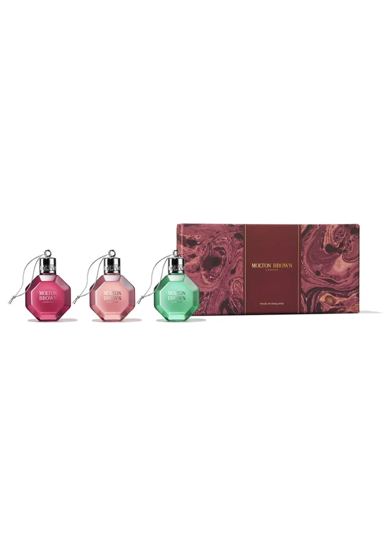 Set cadou Molton Brown Festive Bath – Gel de duș și baie în ediție limitată