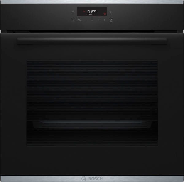 BOSCH Einbaubackofen 4 HBA272BB0, mit Teleskopauszug nachrüstbar, Pyrolyse-Selbstreinigung