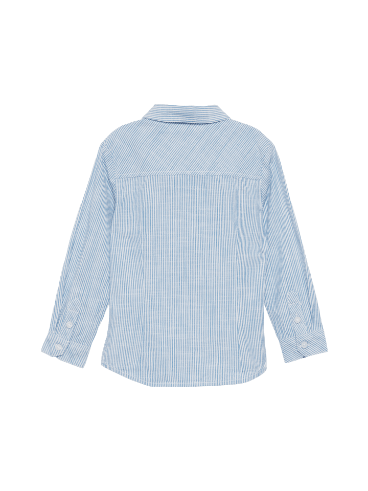 s.Oliver Hemd langarm in Blau günstig kaufen