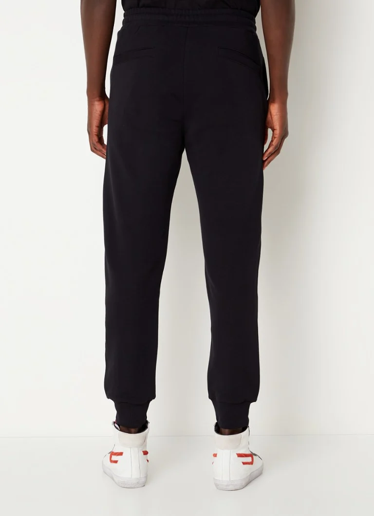 Pantaloni de trening Diesel P-Tary Tapered cu logo brodat