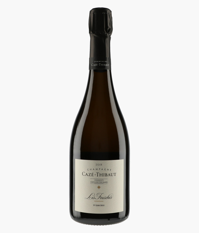 Champagne Les Fourches Extra-Brut 2018CAZE THIBAUT