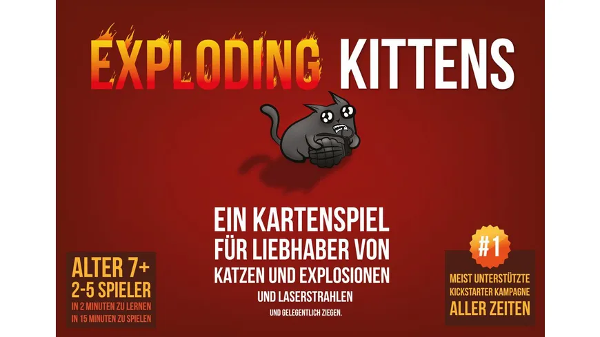 Asmodee - Exploding Kittens