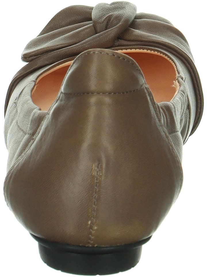 Think! Leder-Ballerinas 