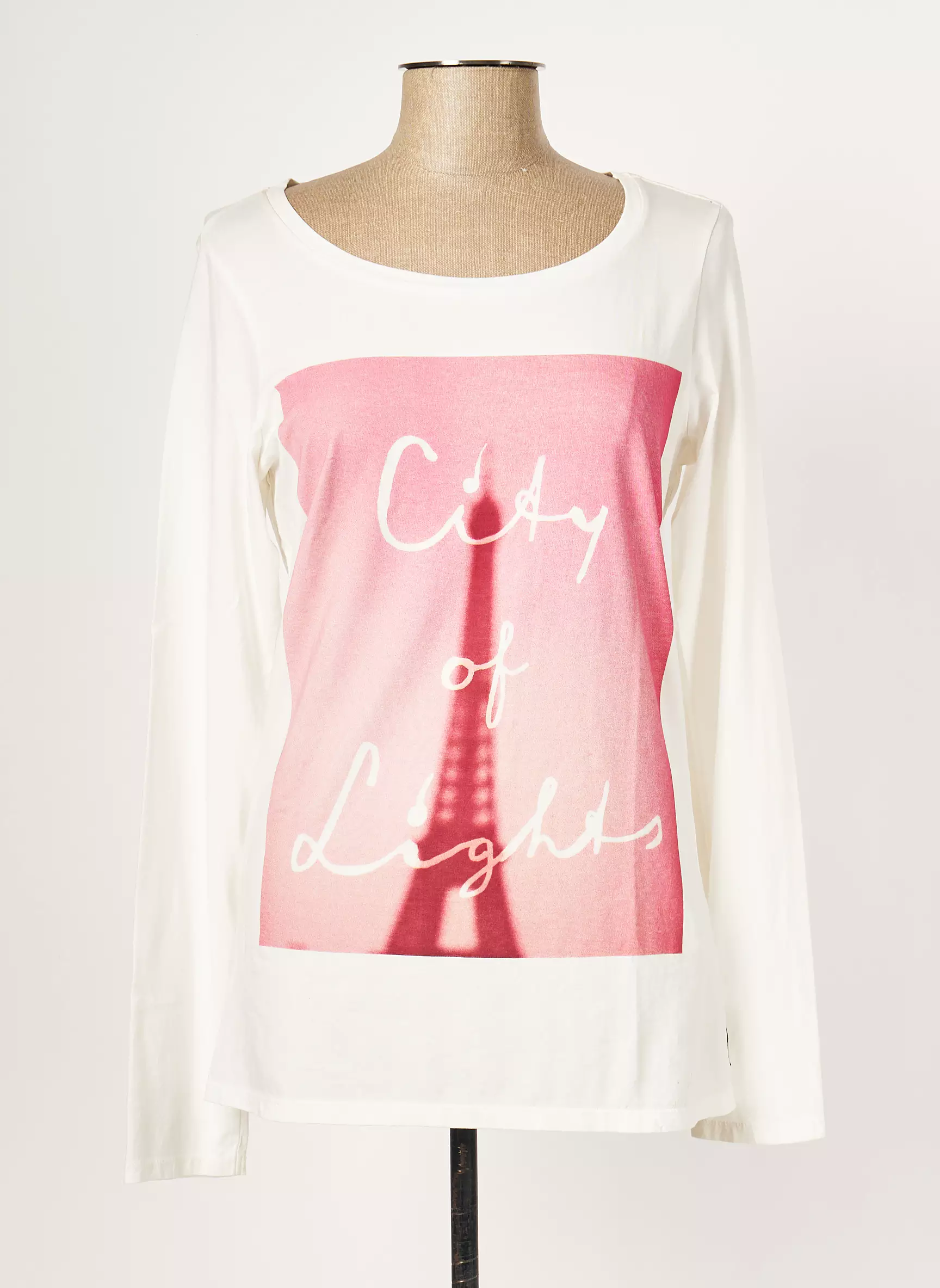 Maison Scotch Tshirts Femme couleur blanc