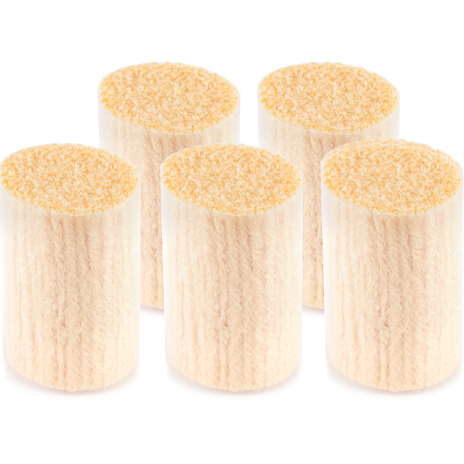buttinette Acryl-Knüpfgarn, beige, 1.000 Fäden