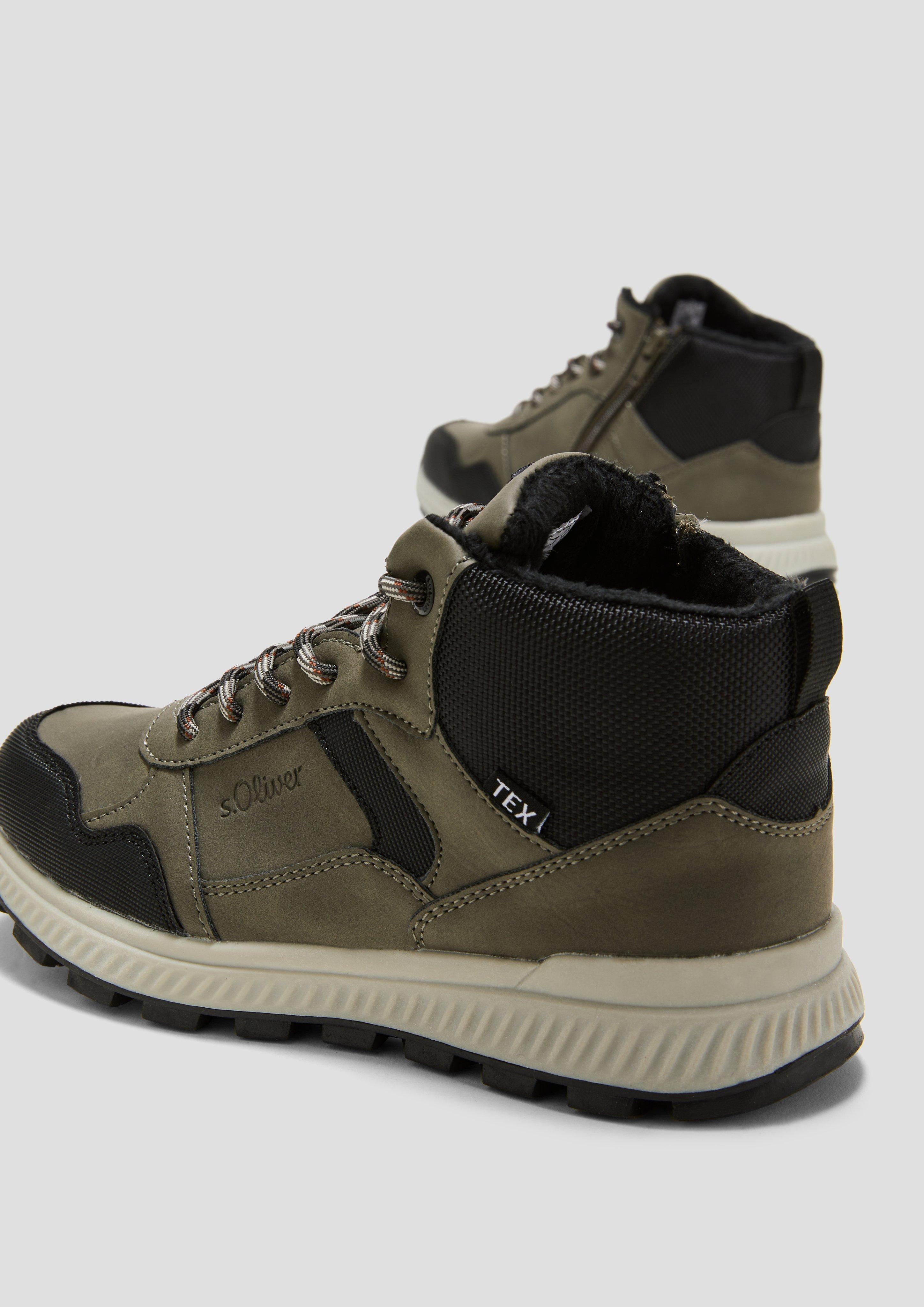 Tex-Boots im Materialmix  6008326-701