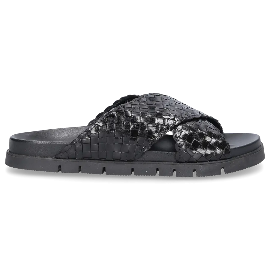 Pons Quintana - Sandalen CAIMAN Kalbsleder - schwarz
