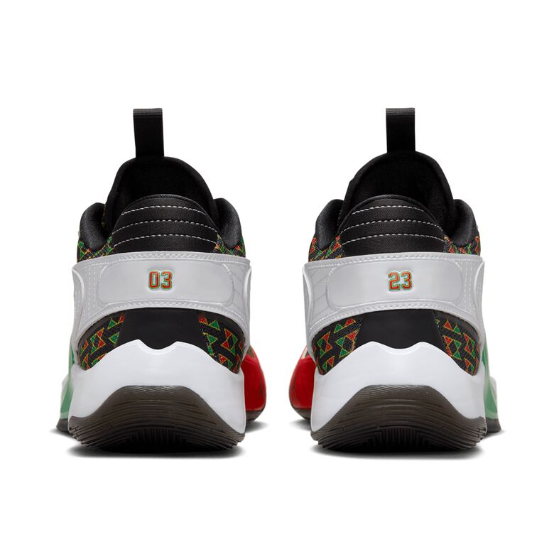 NIKE Air Jordan Luka 2 Quai 54 WHITE/BLACK-UNIVERSITY RED-AMARILLO