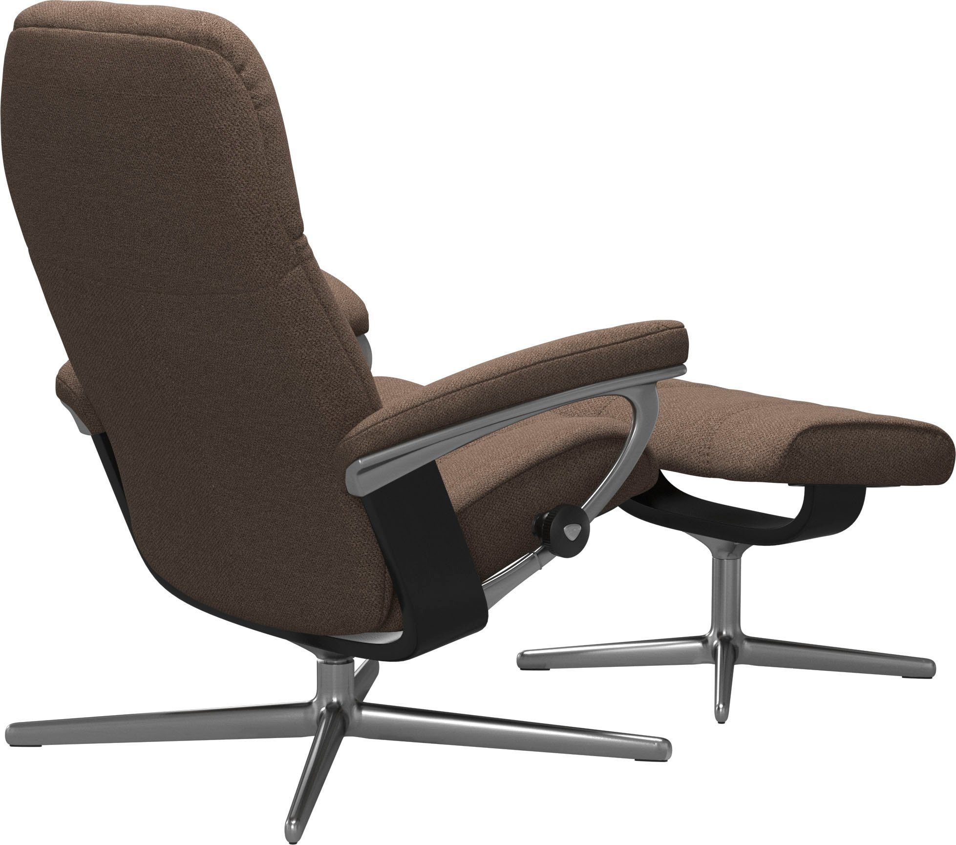 Stressless® Relaxsessel Consul, mit Cross Base, Größe S, M & L, Holzakzent Schwarz