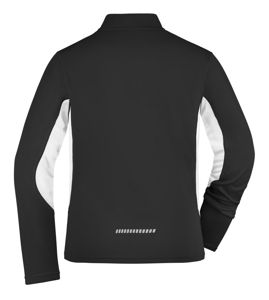 James & Nicholson Laufshirt Funktionelles Damen Langarm Laufshirt JN317 Atmungsaktiv, feuchtigkeitsregulierend und schnell trocknend