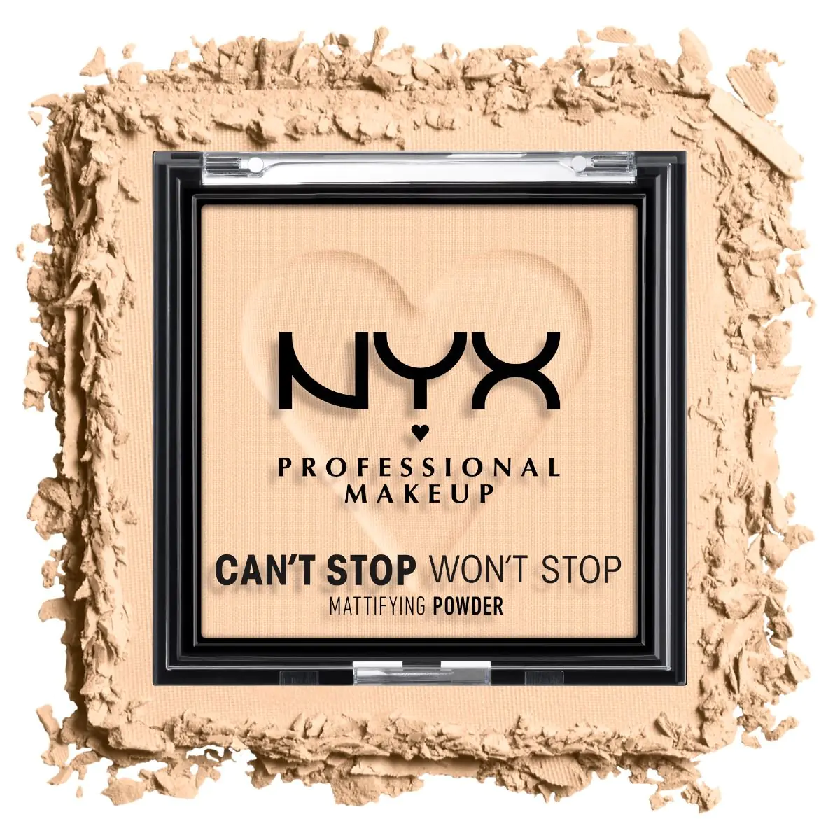 NYX Cant Stop Wont Stop matinio efekto pudra