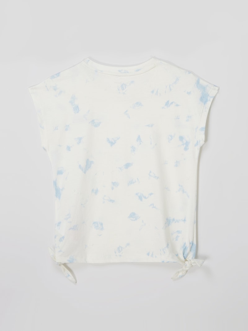 Shirt im Batik-Look Modell 'Hilary' in bleu