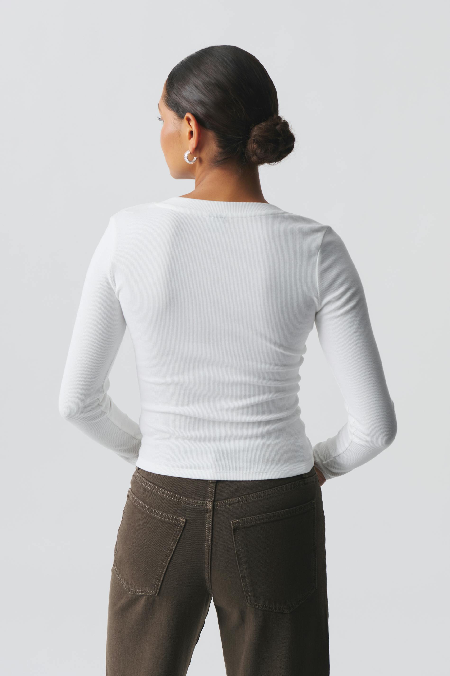 V-neck top