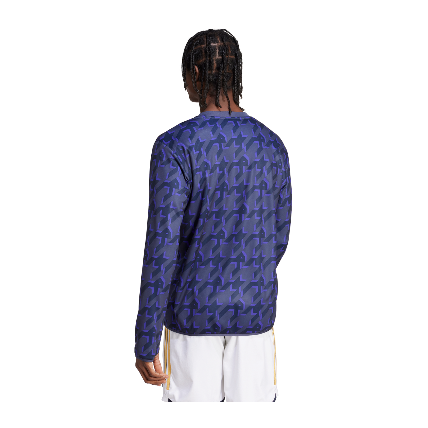 adidas Real Madrid Prematch Warmtop 2023/2024 Blau